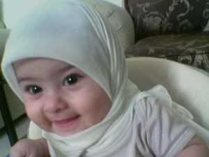 Lucunya Bayi Memakai Jilbab Menggemaskan Gambar Lucu Islam