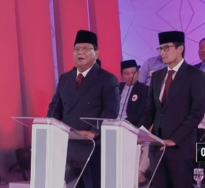 Momen Lucu di Debat Pilpres 2019 Prabowo Jo Sampai Santainya Ma