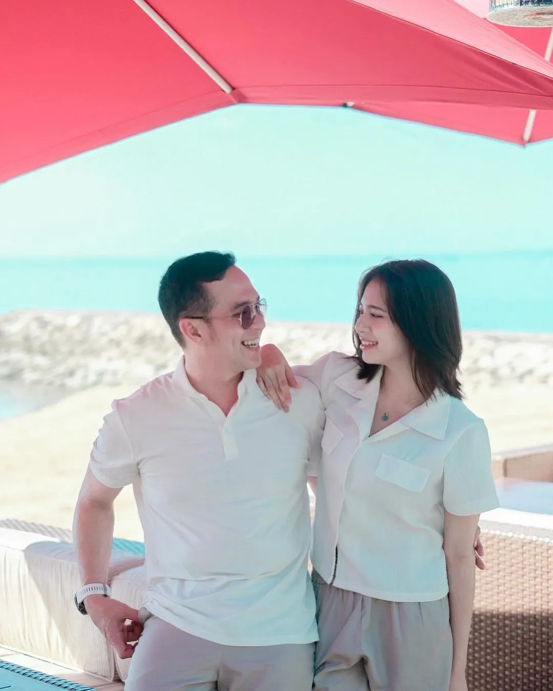 Potret Zee JKT48 dan Akhmad Fadli