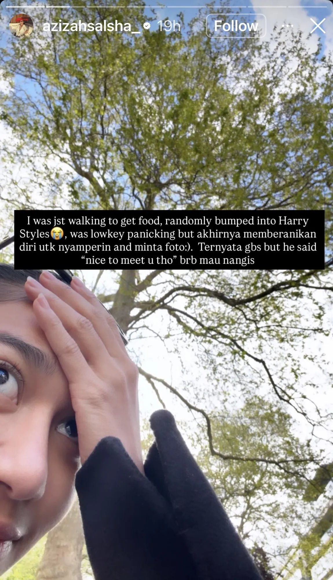 Disorot Seorang Fans Luar Negeri