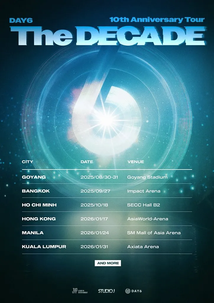 DAY6 10th Anniversary Tour <The DECADE>