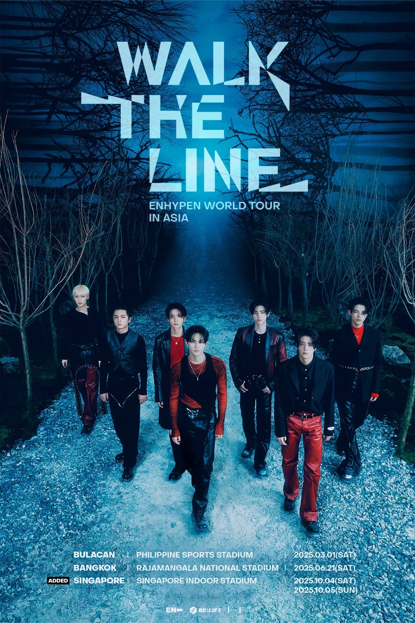 ENHYPEN WALK THE LINE in ASIA