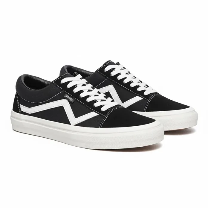 Old School Grind Black White