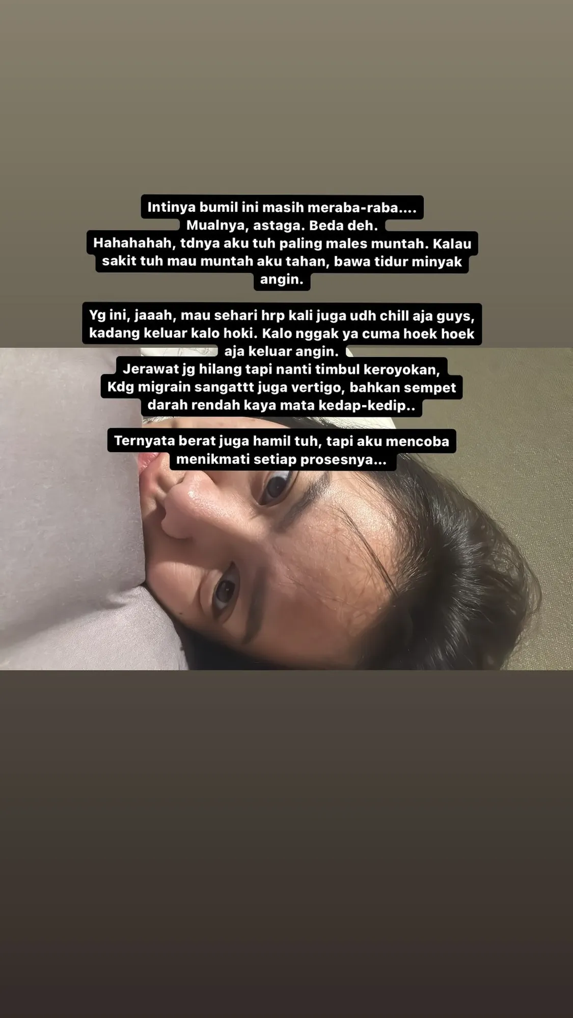 Ceritakan Beratnya Jadi Bumil