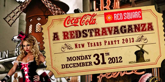 A Redstravaganza New Year Party 2013 At Red Square