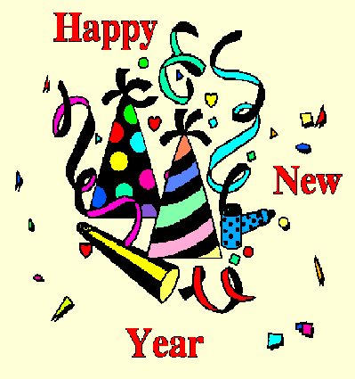 KARTU UCAPAN - New Year (Jan 1) : Happy New Year 