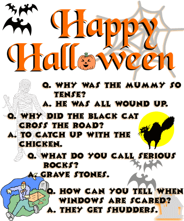 KARTU UCAPAN - Halloween (Oct 31) : Halloween Humor 