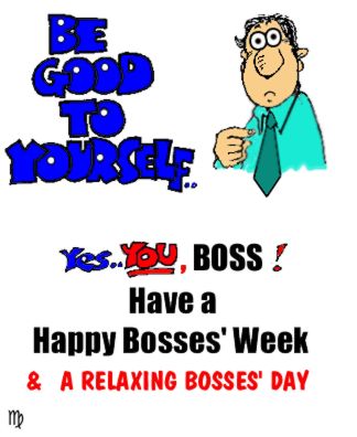 KARTU UCAPAN - Boss's Day (Oct 16) : Yes You Boss 