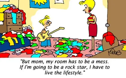 KARTU UCAPAN - Cartoons : A Rock Star - KapanLagi.com