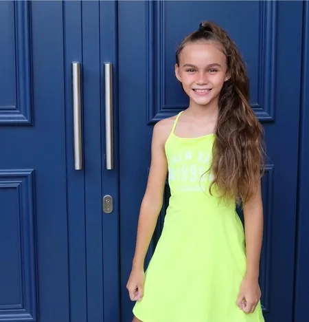 10 Foto Chloe Lynch, Putri Melaney Ricardo yang Bermata Indah dan Jadi Model Cilik