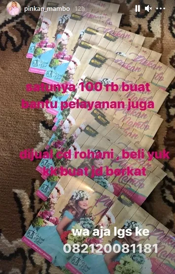 10 Foto Pinkan Mambo Jual Barang-Barang Pribadi Miliknya, Mulai dari Cobek hingga Bola Basket