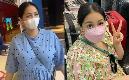 10 Potret Baju Hamil Nagita Slavina yang Tetap Stylish dan Memukau, Sempat Pakai Swimsuit Kece Untuk Bumil