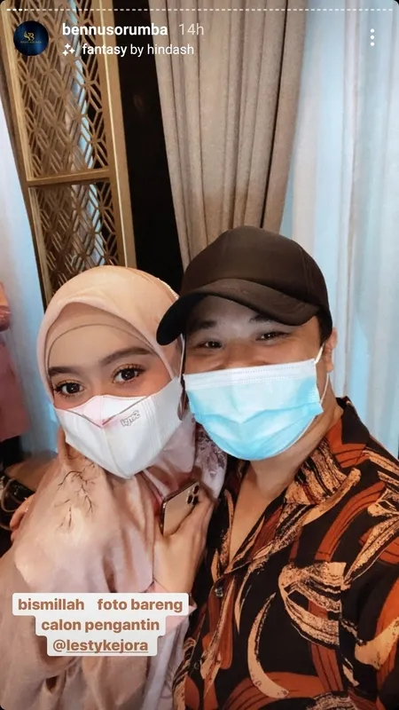10 Potret Cantik Lesti Jadi Bridesmaid di Nikahan Margin Wieheerm dan Ali Syakieb, Netizen Doakan Leslar Segera Menyusul