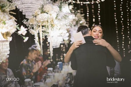 10 Potret Jamuan Makan Malam Pernikahan Jessica Iskandar & Vincent Verhaag, Tangis Haru Jedar Tak Terbendung - Pamer Cincin Nikah