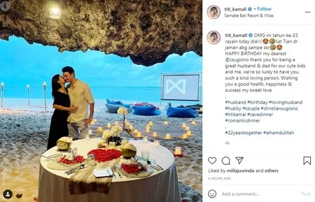 10 Potret Kemesraan Titi Kamal & Christian Sugiono, Sudah 22 Tahun Bersama - Rumah Tangga Awet dan Harmonis