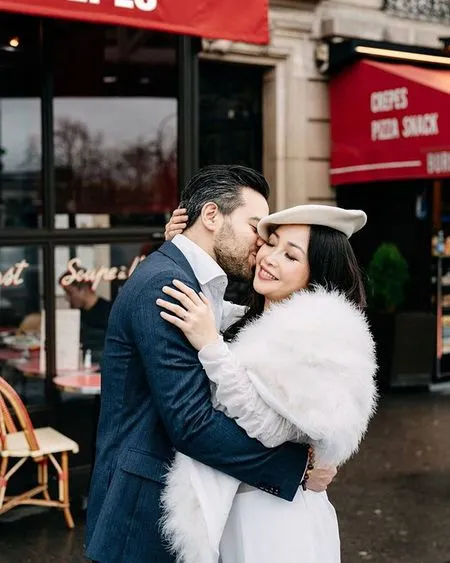 10 Potret Mesra Chef Marinka Bareng Cowok Bule Ganteng di Paris, Prewedding?