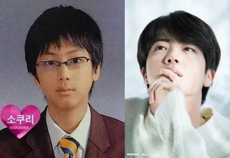 10 Potret Transformasi Idol K-Pop yang Pakai Kacamata Sebelum Debut, Cakepnya Bikin Pangling