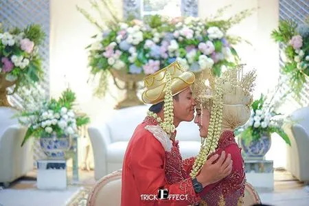 11 Foto Pernikahan Angga Putra Anak Langit Dan Hafna Alliya Romantis Penuh Tawa Kapanlagi Com