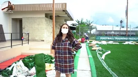 11 Potret Detail Stadion Mini Soccer Milik Momo Geisha, Berstandar FIFA - Harga Sewa Per Jam Sampai Jutaan