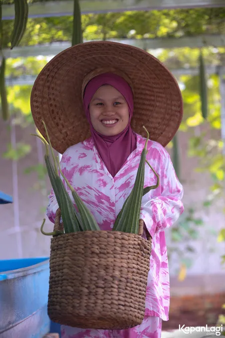 12 Potret Aktivitas Maisa Kakak Sheryl Sheinafia Berkebun, Temukan Passion di Bidang Agribisnis
