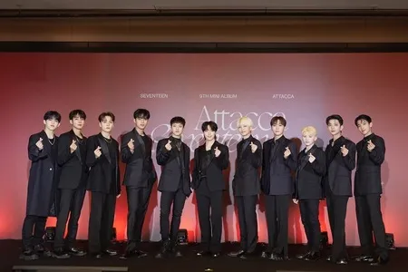 12 Potret Global Press Conference SEVENTEEN, Ledakan Visual Jadi Obat Kangen Buat Carat!