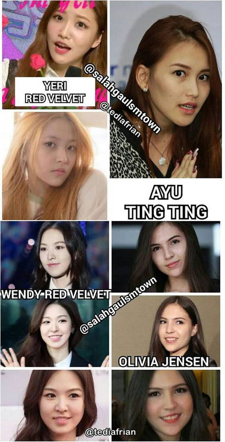 17 Seleb Indonesia Ini Punya Wajah Mirip Bintang Korea Populer Kapanlagi Com