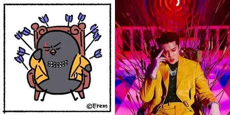 23 Emoticon Sehun X Yalary Momen Momen Gemas Sehun Exo Sebagai Anak Ayam Kapanlagi Com