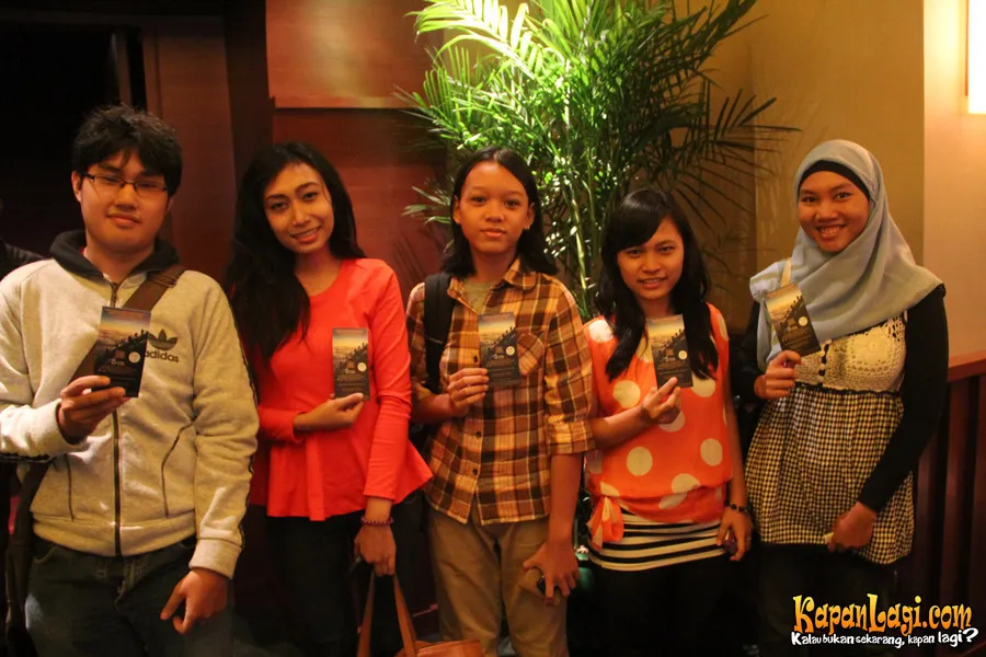 Pemenang kuis nonton 5 CM bareng KapanLagi.com (Foto: Windy Yunika)