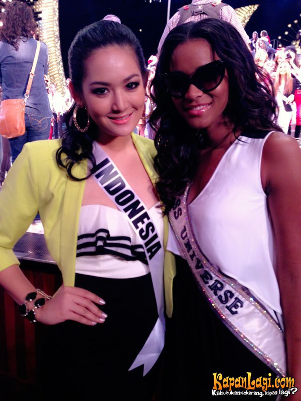 [Foto] Maria Selena Dalam Karantina Miss Universe 