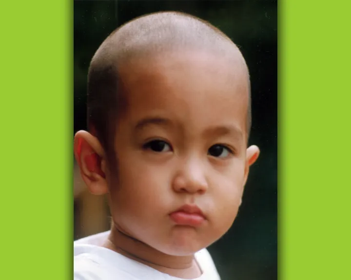Wah, galak banget ekspresi Cakka :D