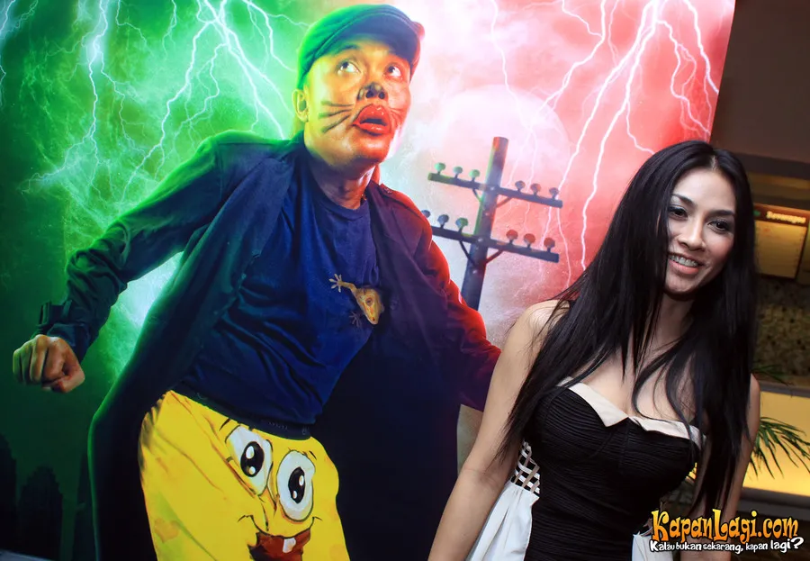 Bagaimana bisa tahan ketawa kalau lawan mainnya adalah Sule