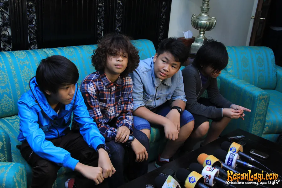 Coboy Junior saat preskon