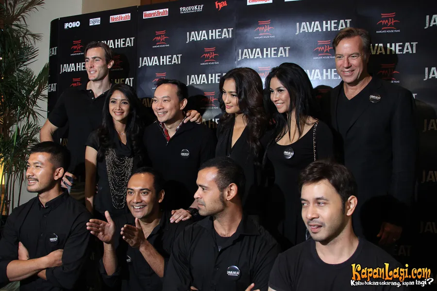 Pemain JAVA HEAT dalam preskon. (Agus Apriyanto)