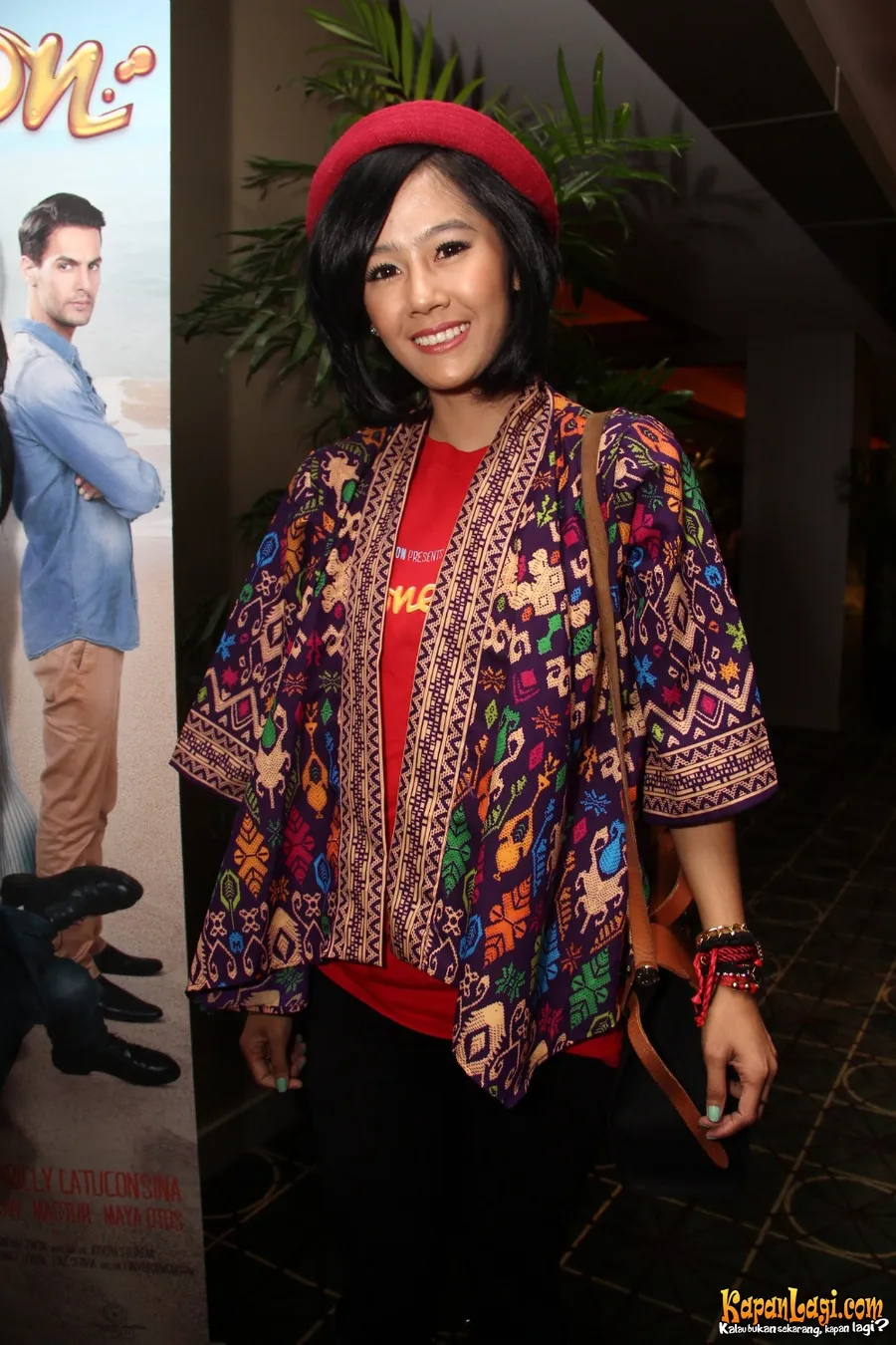 Ardina Rasti saat hadiri premiere film 'HONEYMOON'
