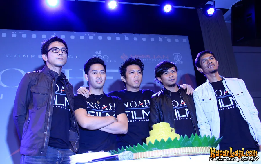 Suasana syukuran film 'NOAH'