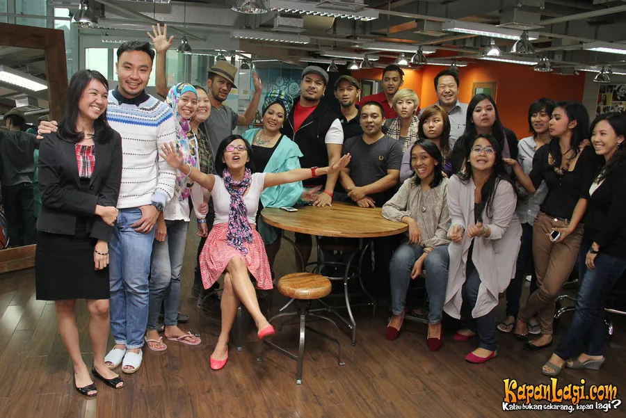 The Groove saat mengunjungi kantor KapanLagi,com