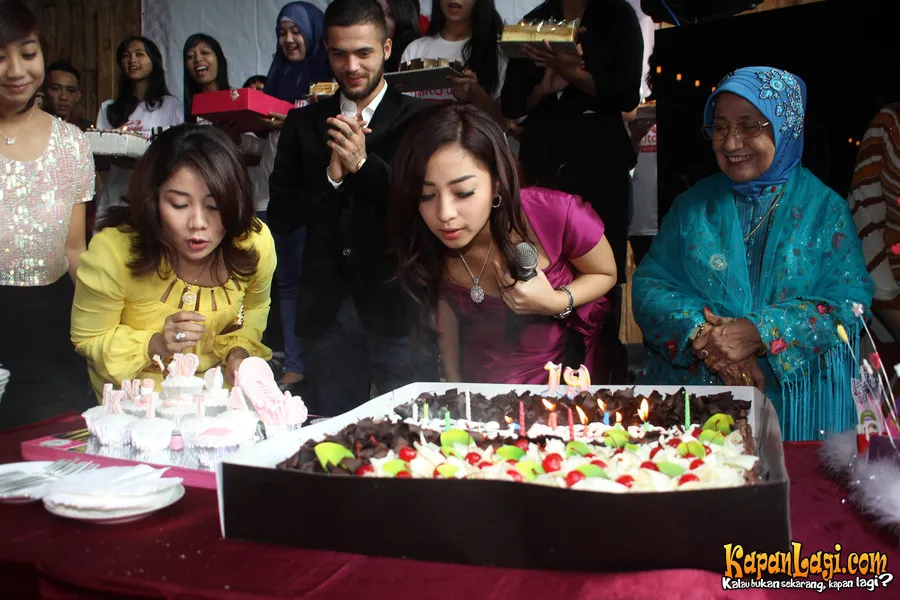 Perayaan ulang tahun Nikita Willy Foto: KapanLagi.com/Budy Santoso