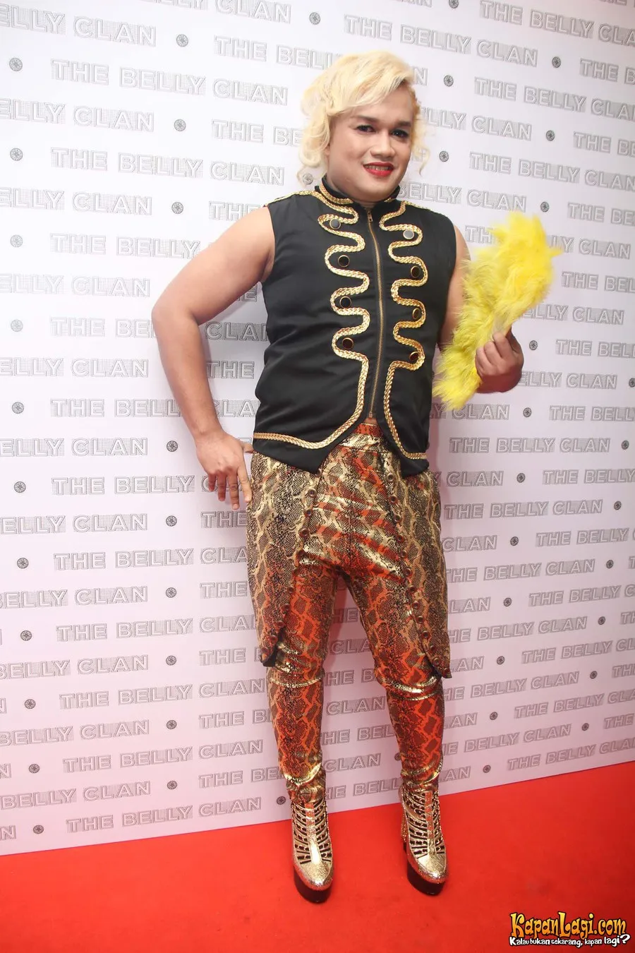 Penampilan Tata Liem di Intiland Tower | Foto: KapanLagi.com/Ruswanto