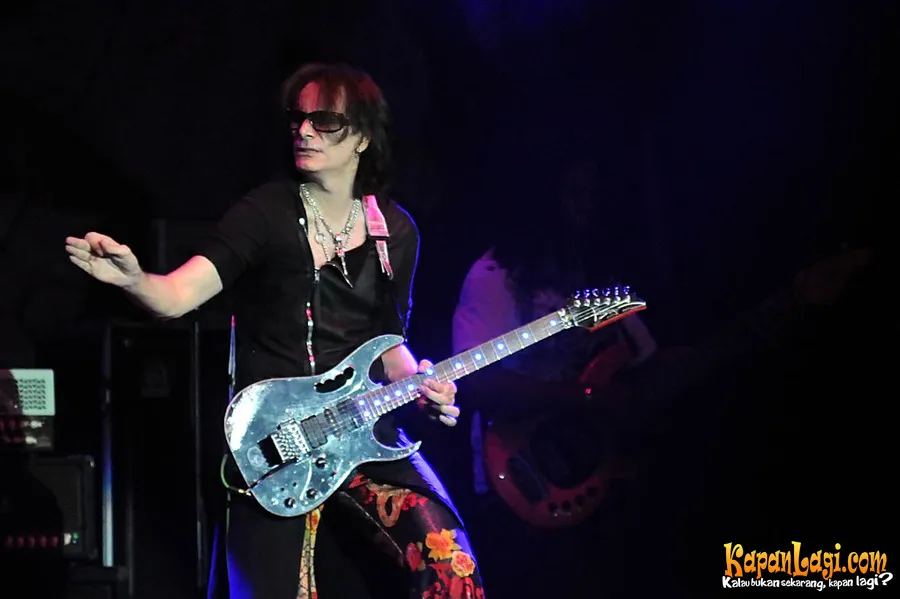Steve Vai di Jakarta kemarin @foto: KapanLagi.com®/Bambang E Ros