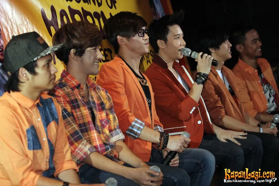 SMASH saat jumpa pers di FX Sudirman, Jakarta (11/9). ©kapanlagi.com