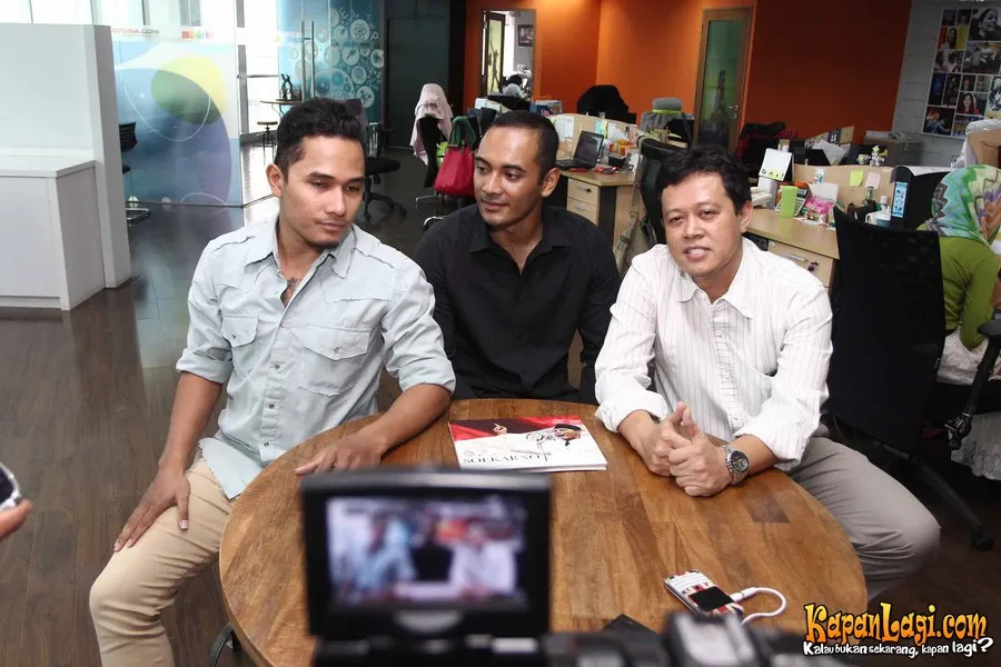 Para pemain SOEKARNO: INDONESIA MERDEKA di Kantor KapanLagi.com®