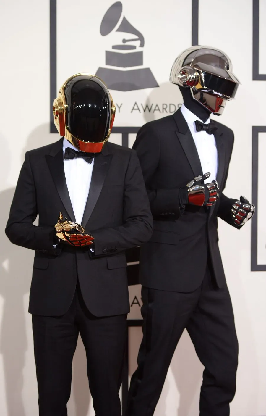 Daft Punk di Grammy Awards 2014. ©AFP