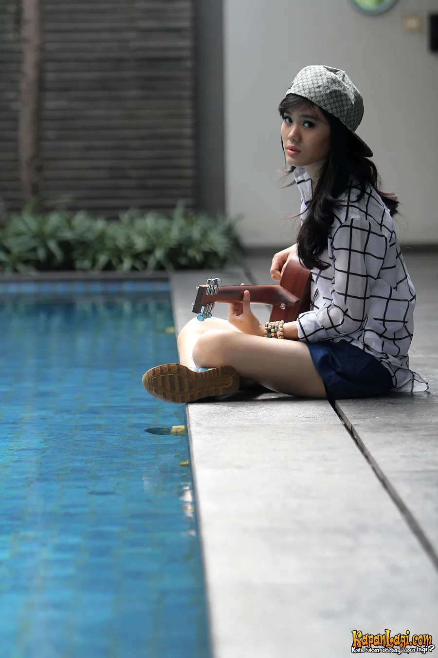Si Cantik yang pemalu @foto: KapanLagi.com®/Budi Santoso