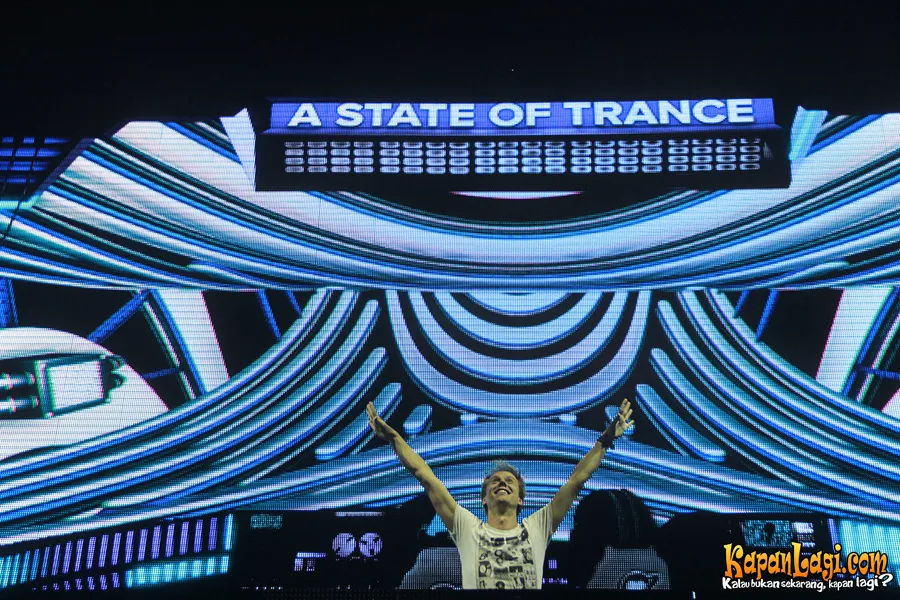 Armin Van Buuren Foto: KapanLagi.com®/Agus Apriyanto