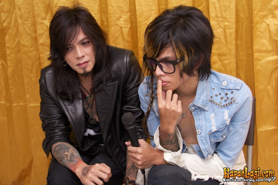 Ovy dan Axel @foto: KapanLagi.com®/Djoko Poerwanto