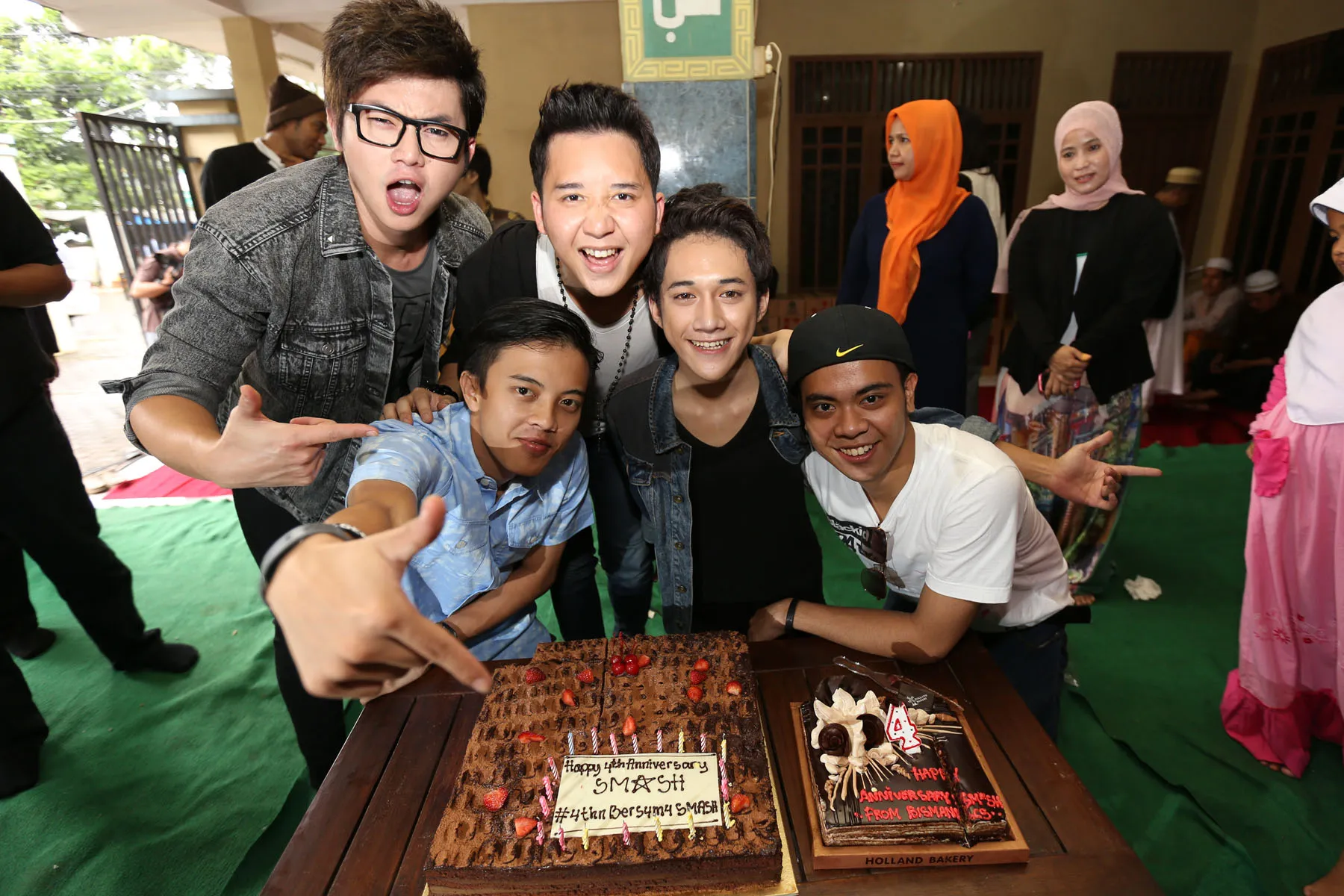 Reza ungkap kalau SMASH berencana mengusung konsep yang terasa seperti Bruno Mars © KapanLagi.com/Budy Santoso