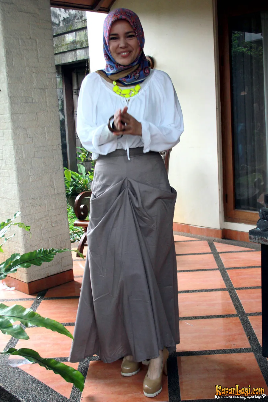 Dewi Sandra tak mudik kemana-mana saat Lebaran ©KapanLagi.com®/Muhammad Rasyad
