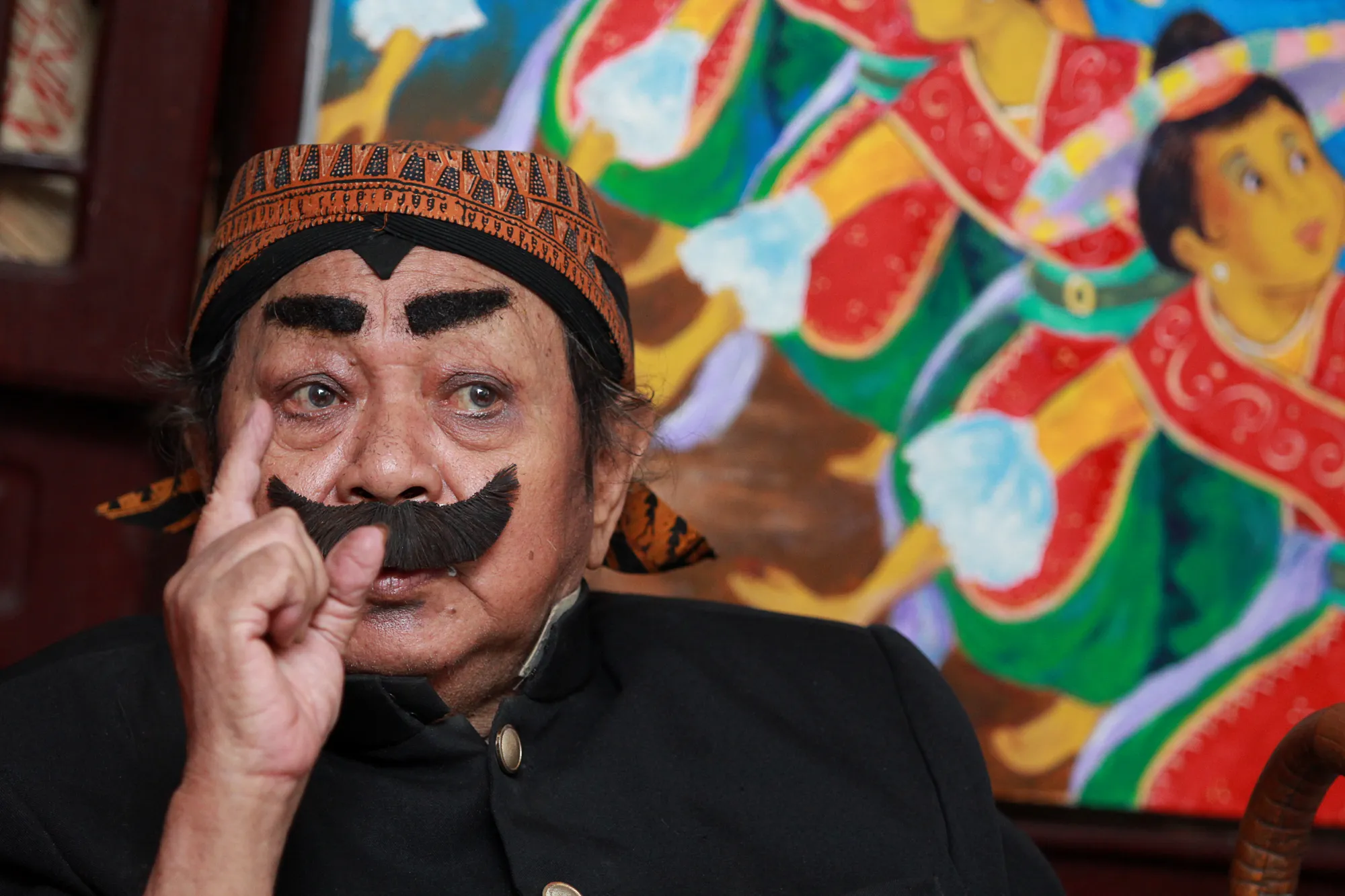 Pak Raden meninggal karena radang paru-paru. ©KapanLagi.com®/Agus Apriyanto