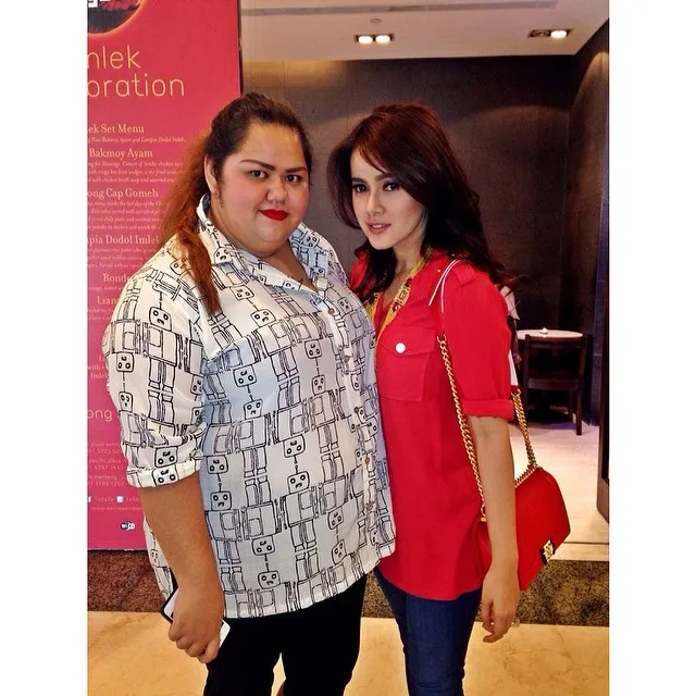 Jelita dan Olla Ramlan @ Instagram/Jelita Ramlan