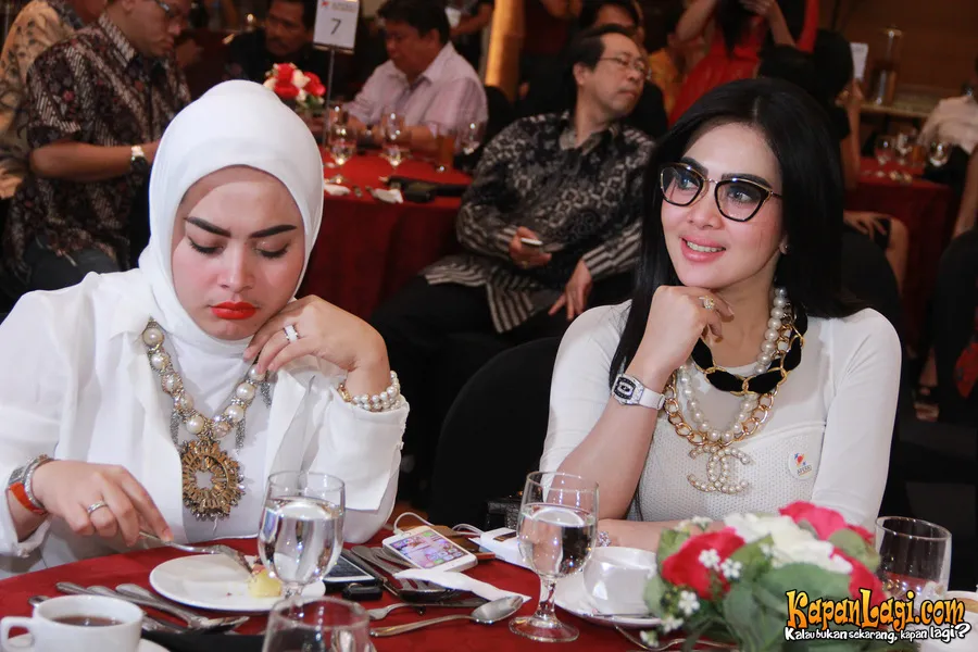 Syahrini kini tengah sibuk dengan bisnis karaoke | Foto: KapanLagi.com/Agus Apriyanto